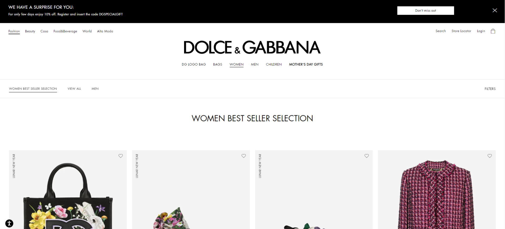 Sekcja Above the Fold