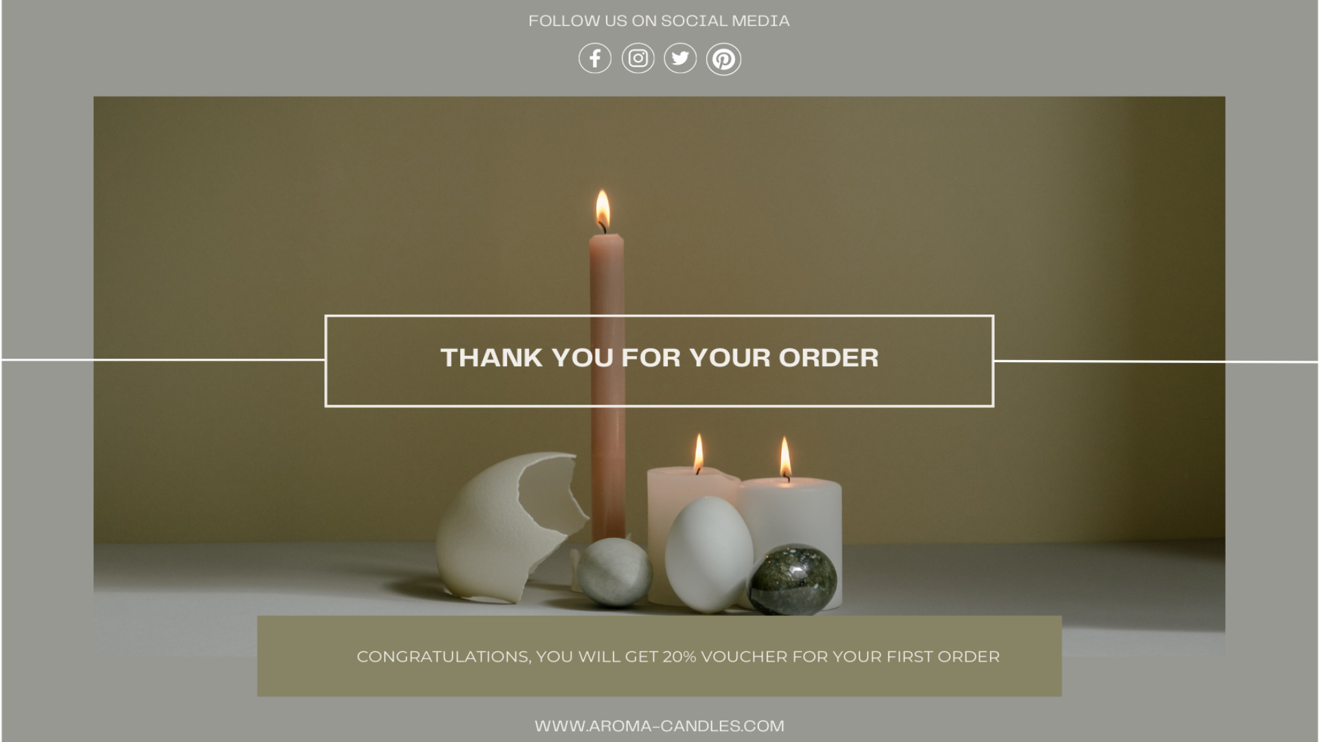 Podziękowanie za zakupy