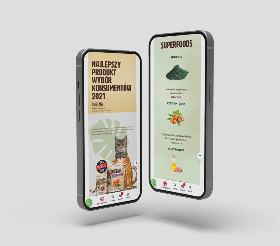 Strona produktowa Rossmann & Shelma